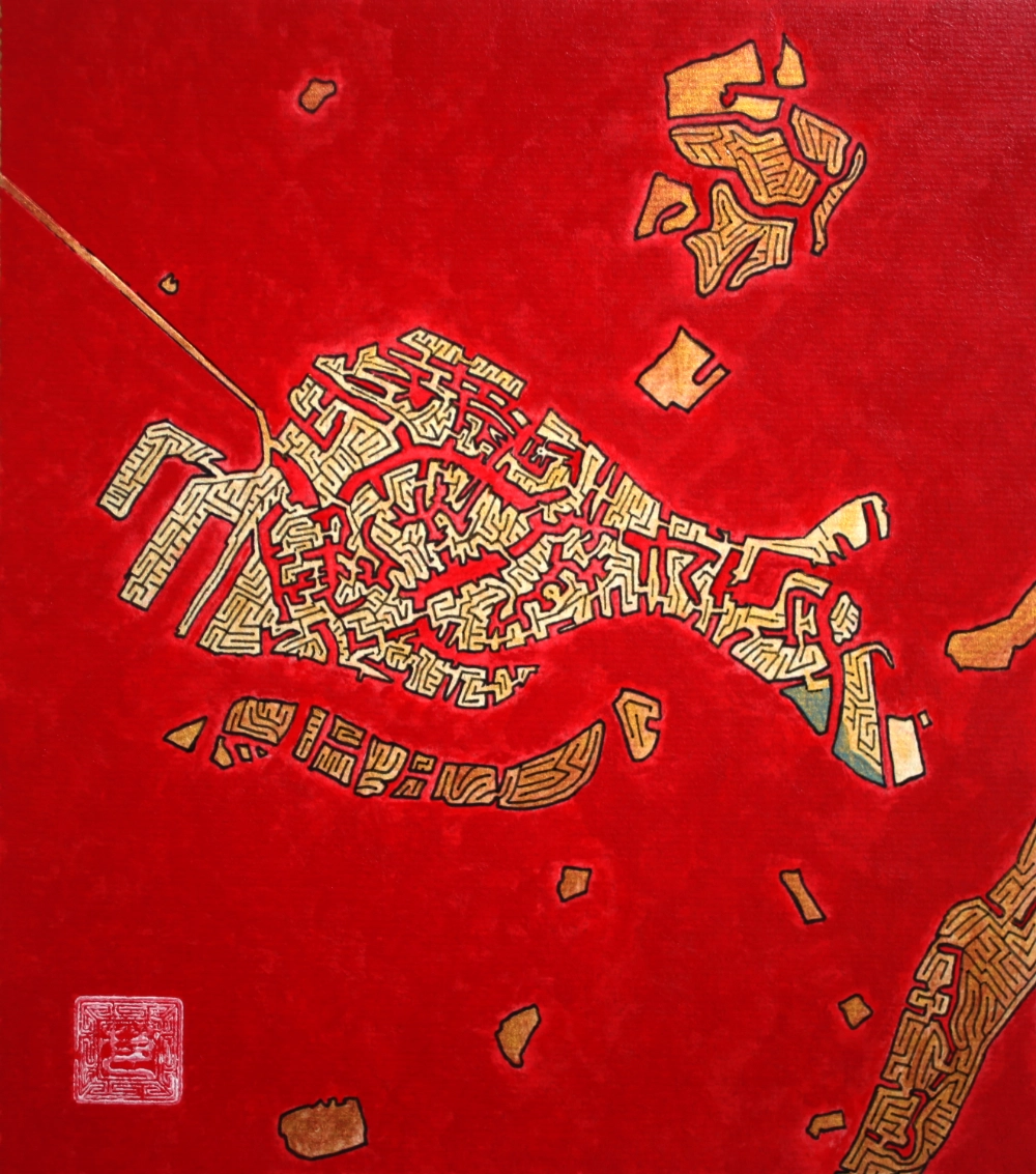 maze art by V-XL