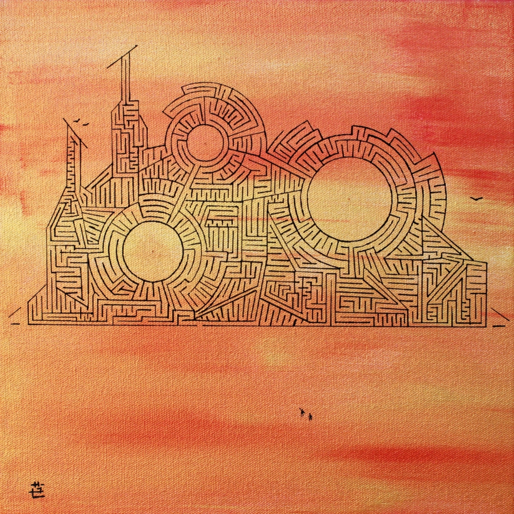 maze art by V-XL