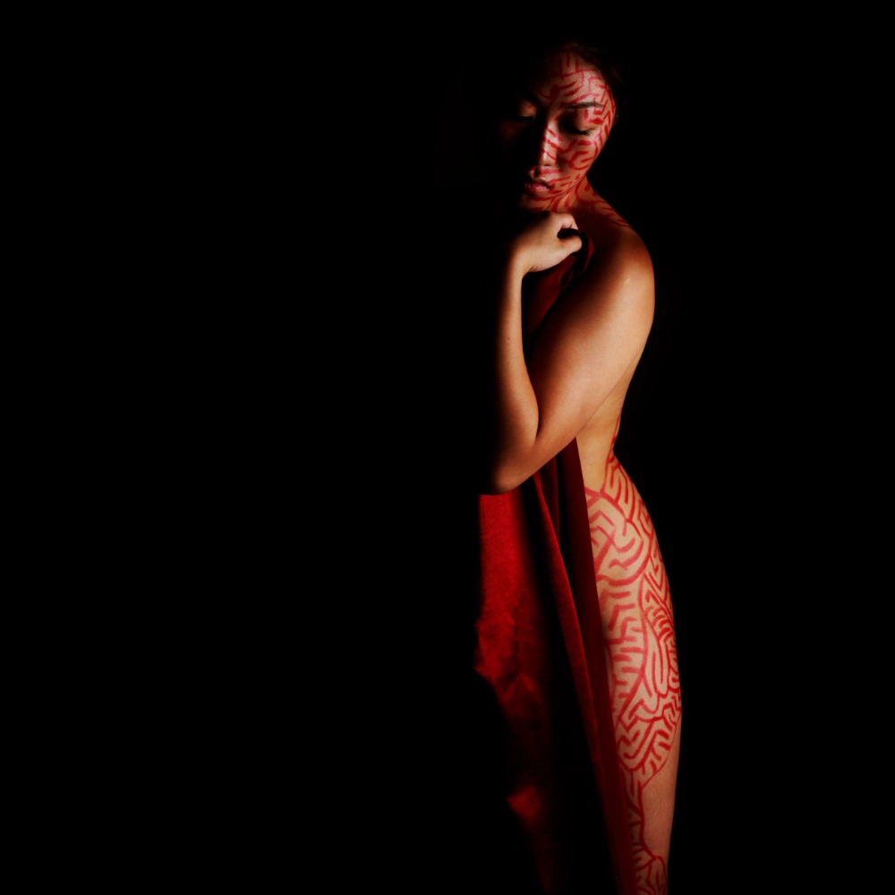 body painting art by V-XL