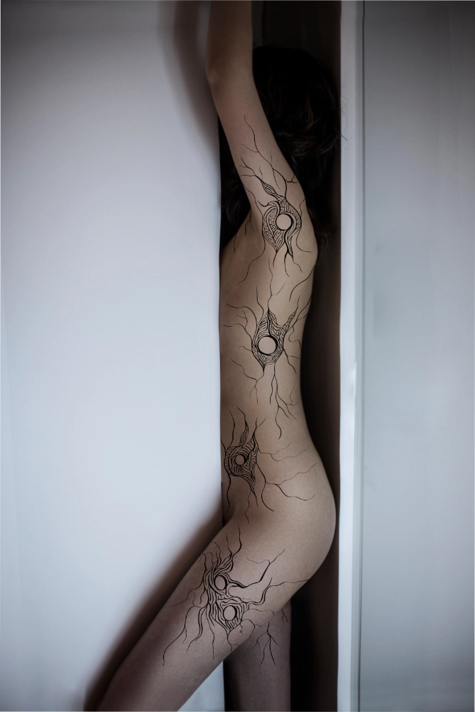 body painting art by V-XL