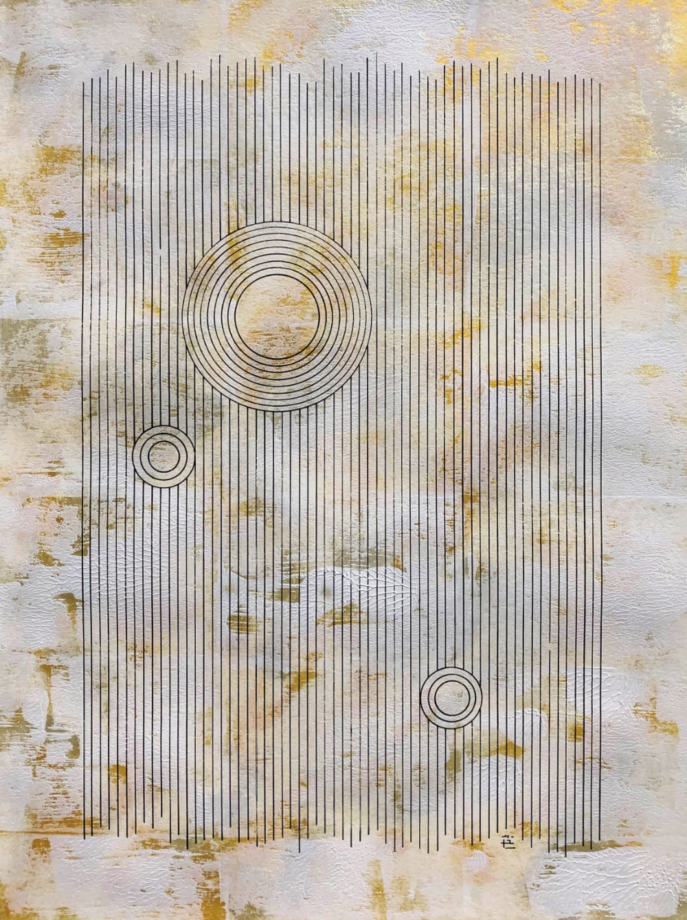 line and circle art by V-XL