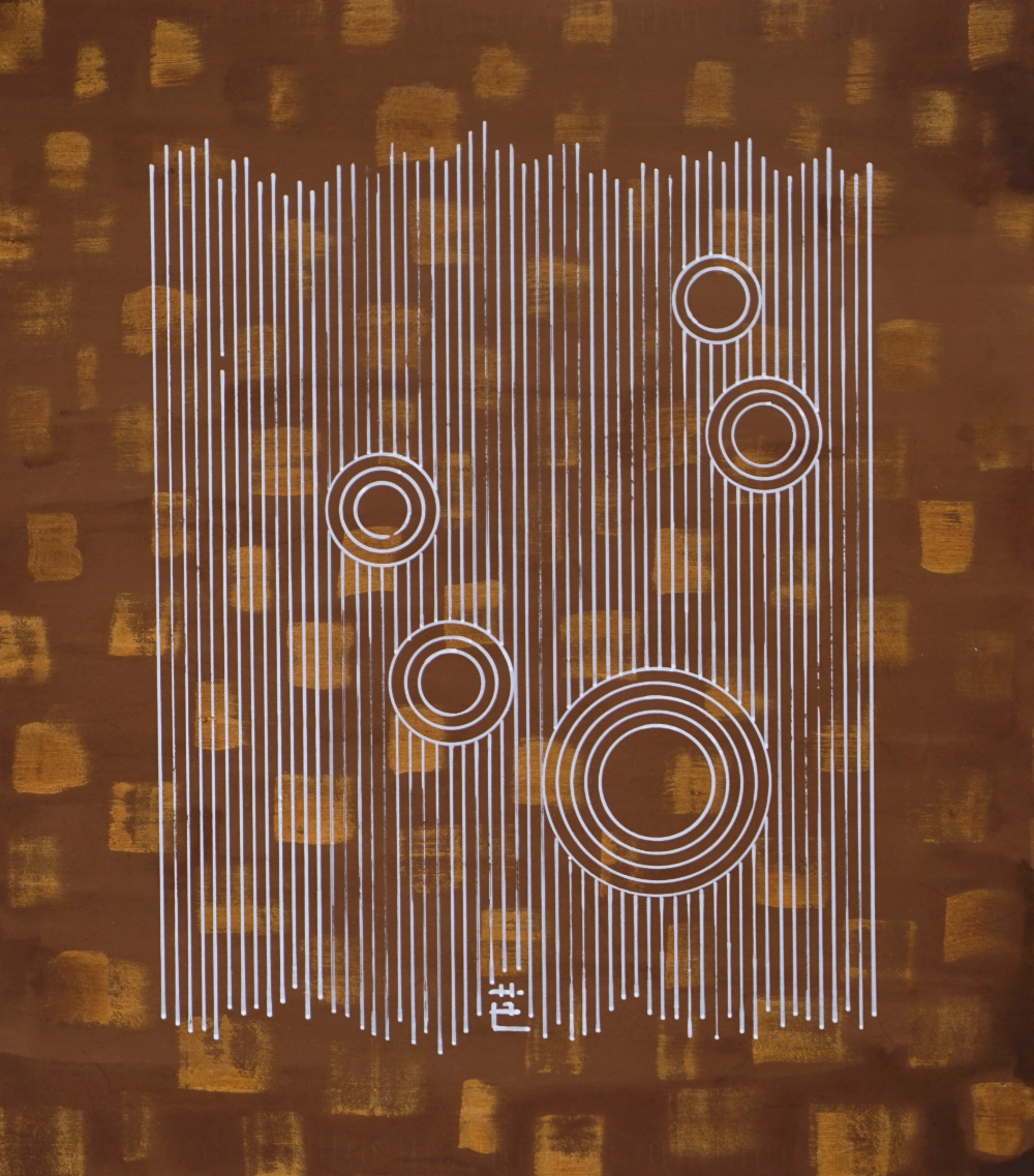 line and circle art by V-XL