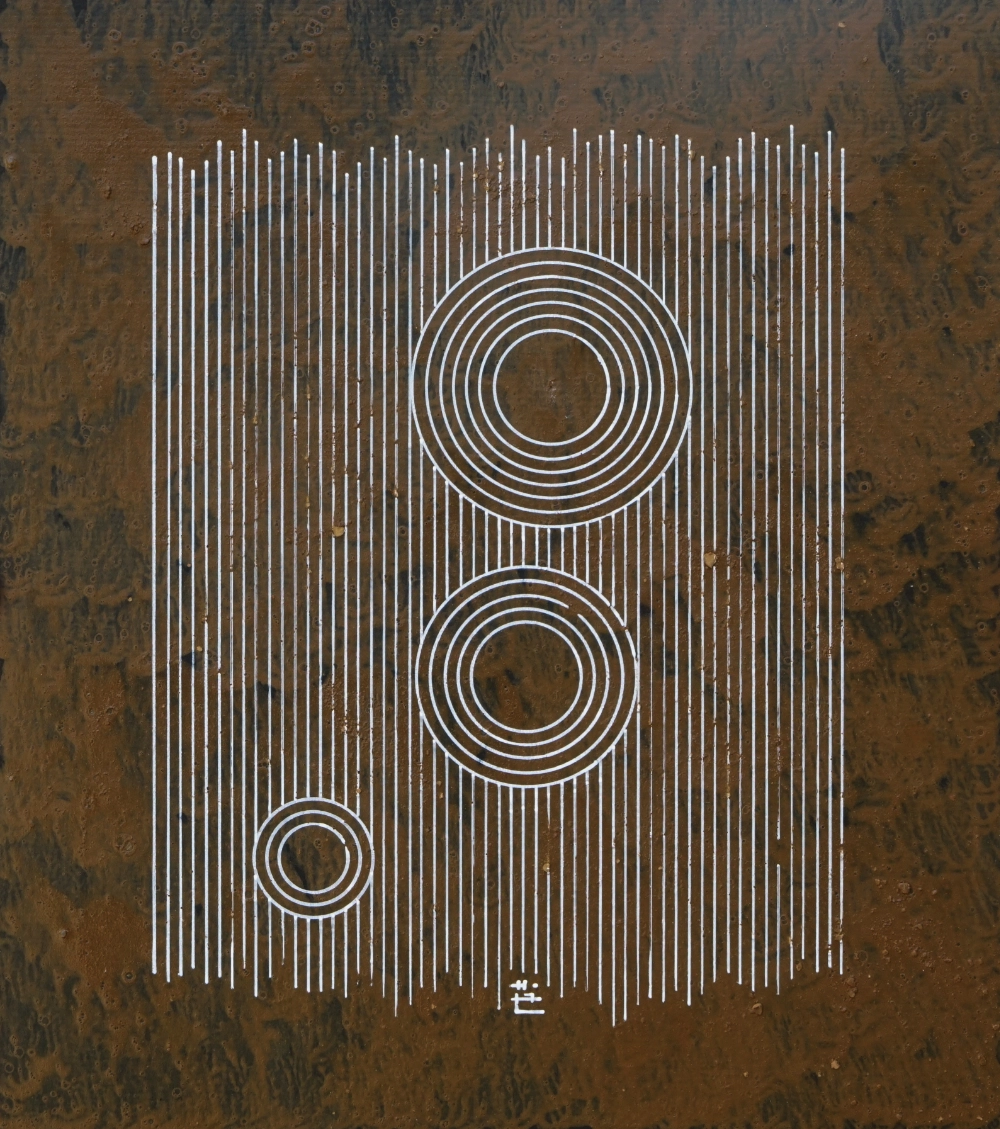 line and circle art by V-XL