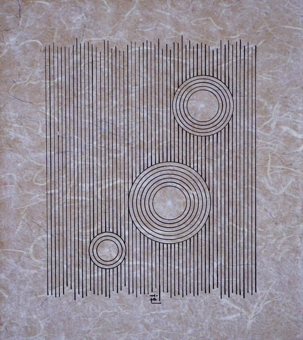line and circle art by V-XL