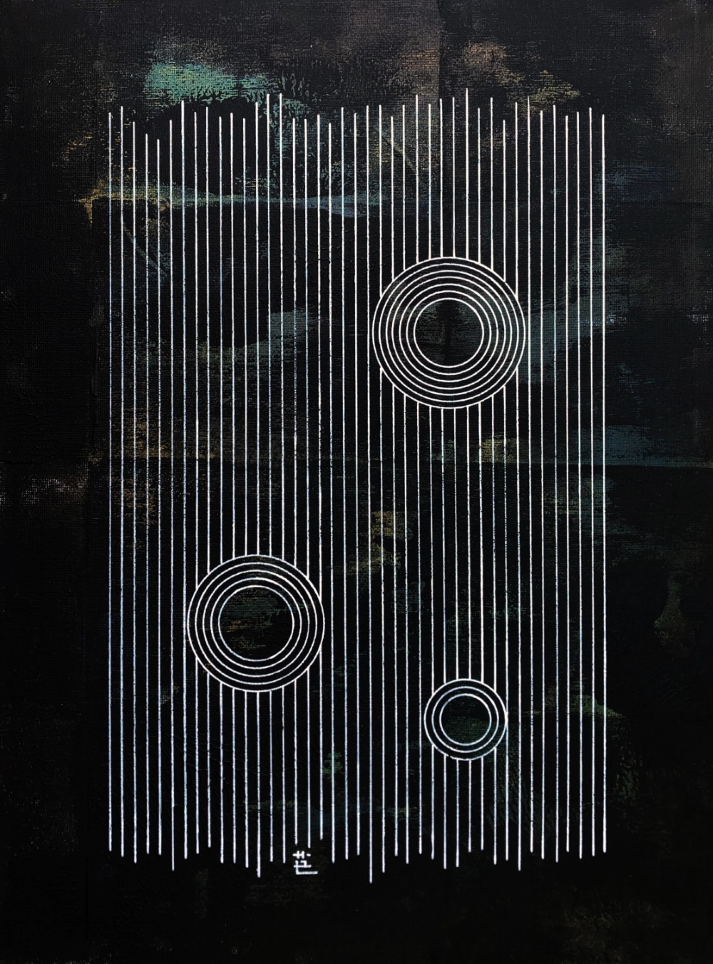 line and circle art by V-XL